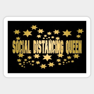 Social Distancing Queen Sticker